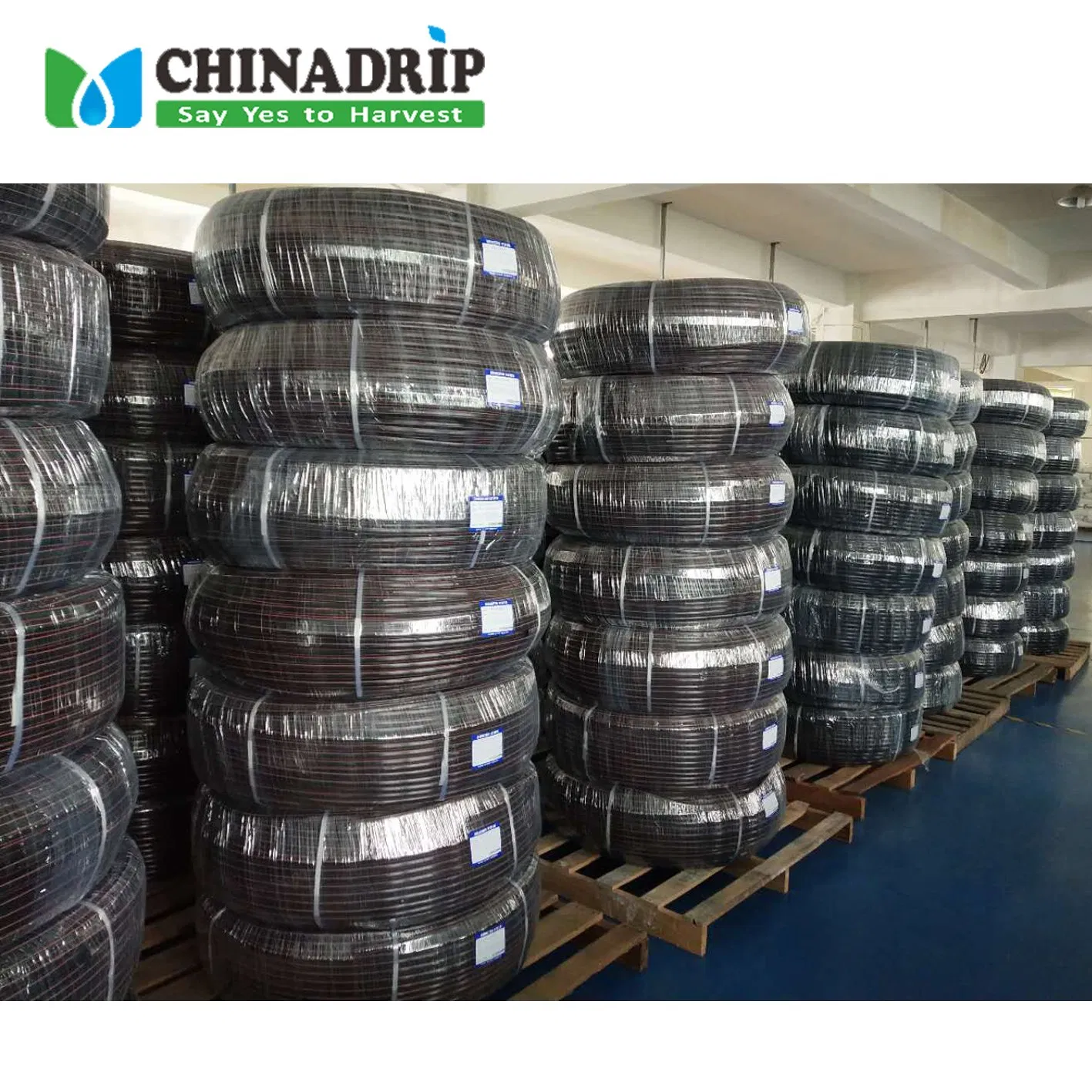 16mm China Farm Subsurface Gravity Drip Irrigation System Design Agriculture Pressure Compensation Emitter Inline PC Drip Tape