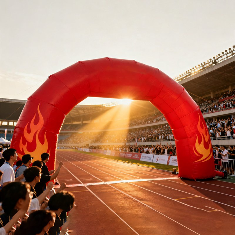 Event Entrance Arch Advertisement Decoration Inflatable Arch High Strength Inflatable Arch