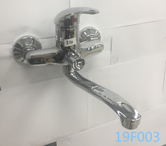 Building Materials Cheap Zinc Mixer Kitchen Faucet Wall Deck