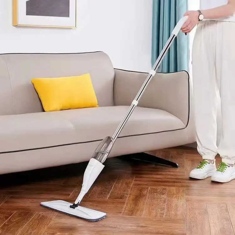 Joyclean Competitive Household Floor Cleaning Flat Spray Mop with Plastic Bottle
