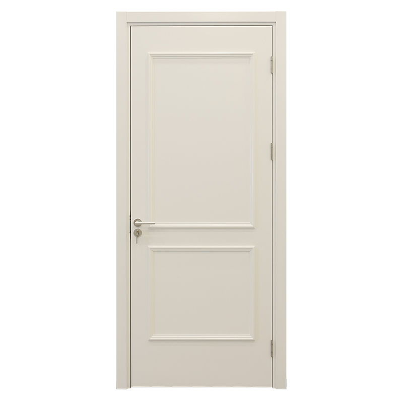 Hospital School Bathroom Toilet Milk White Waterproof WPC Door