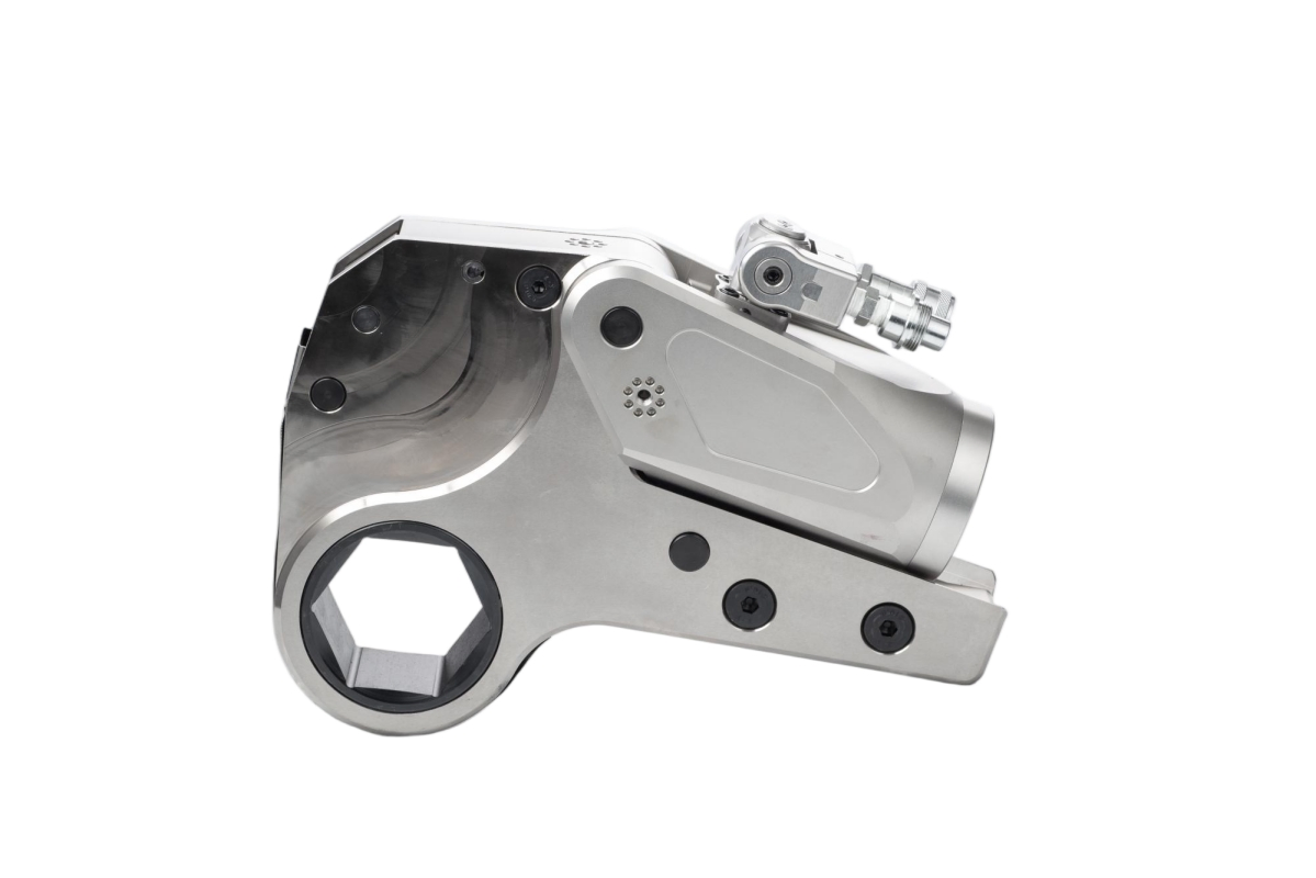 Schmidt 2000-10000nm Hollow Cassette Hex Low Profile Hydraulic Torque Wrench for Wind Turbine (M36 Bolts)
