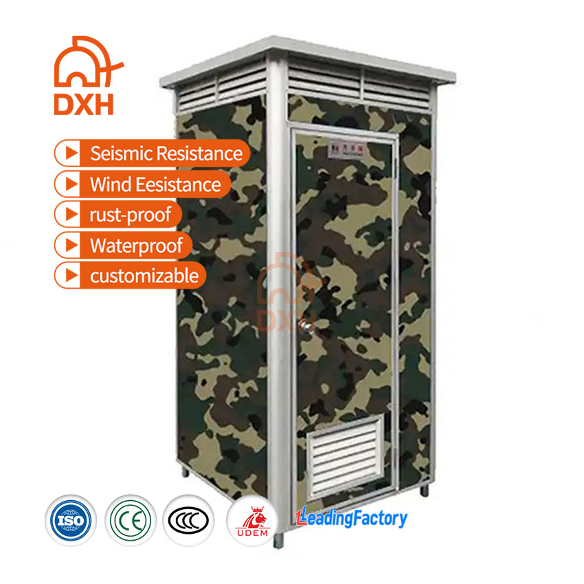 Prefab Modern Restroom Commercial 20FT Mobile Park Prefabricated Camp Restroom Container Toilet