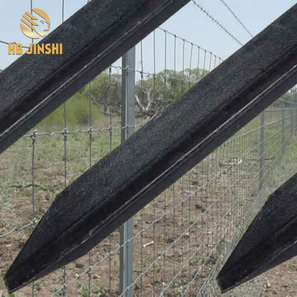 Factory Cheap Price 2.04kg/M 1800mm Height New Zealand Steel Y Fence Post Pickets