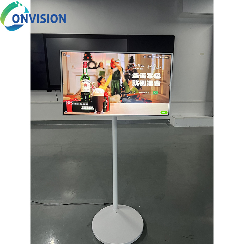 27-Inch Portable Android Smart TV with Touch Screen Display