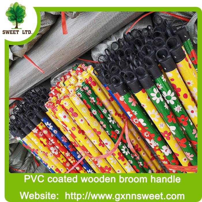 Factory Directly Wholesale Cable Broom Stick/Wood Broom Stick Made in China