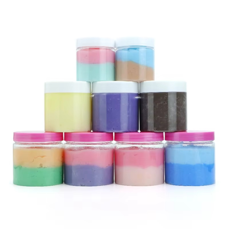 Revitalizing Natural Body Scrub with Exfoliating Sea Salt and Oils