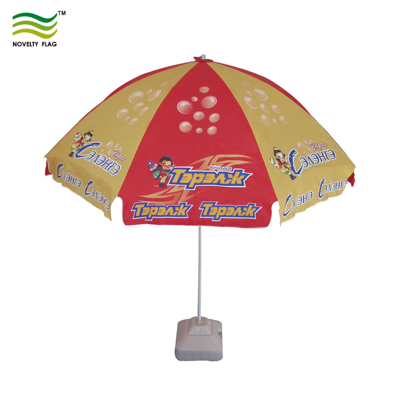 Outdoor Sunshade Advertising Beach Umbrella Parasols
