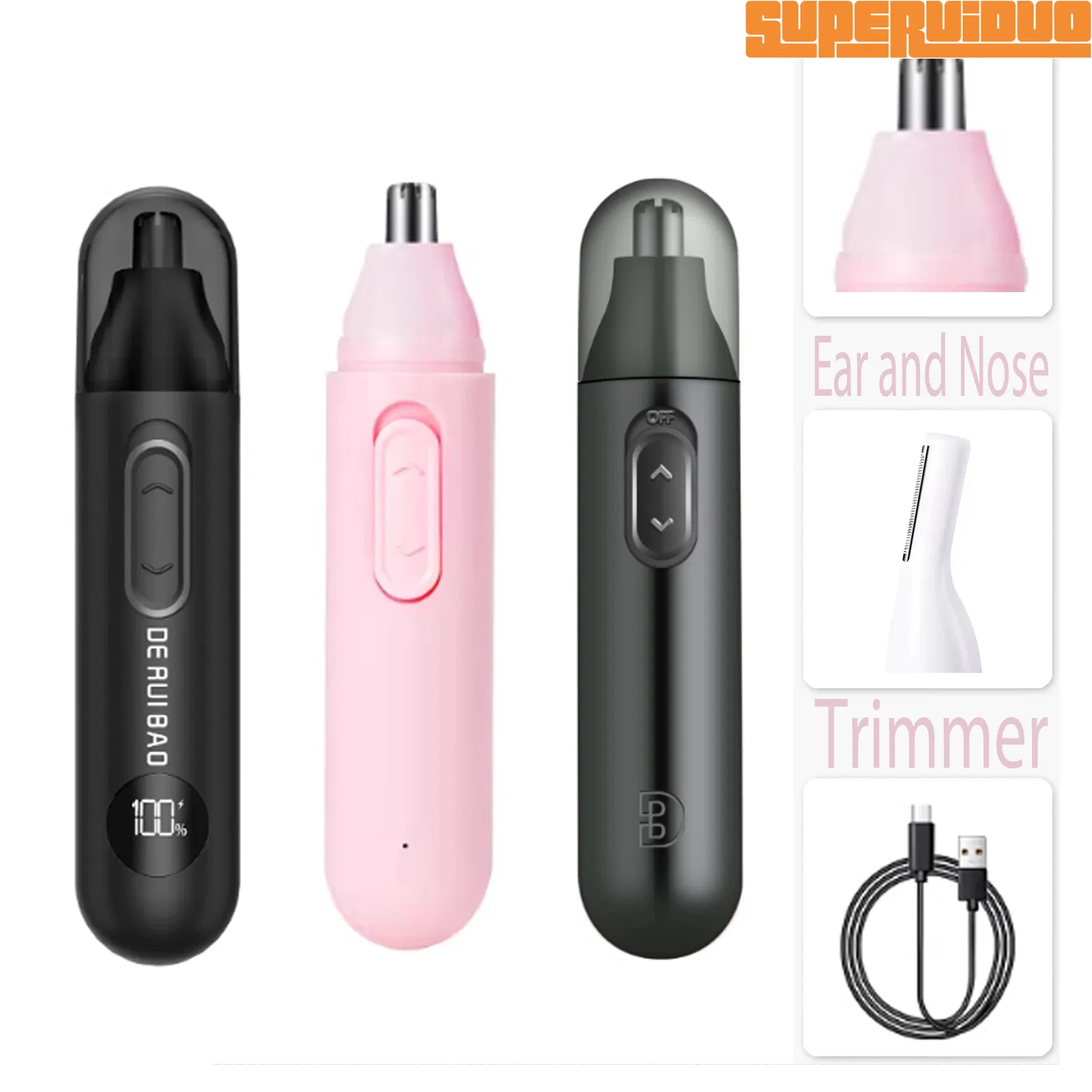 Gift Box Packing Premium Electric Nose Hair Trimmer