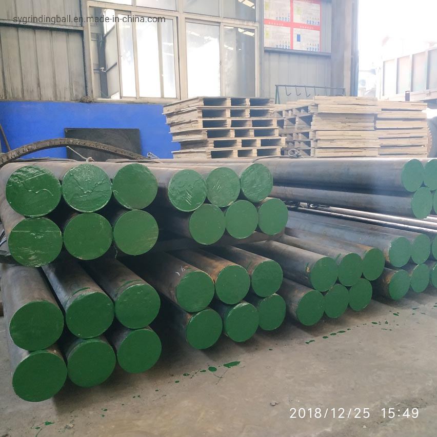 Шлифовальный стальной прут большого диаметра для золотодобычи