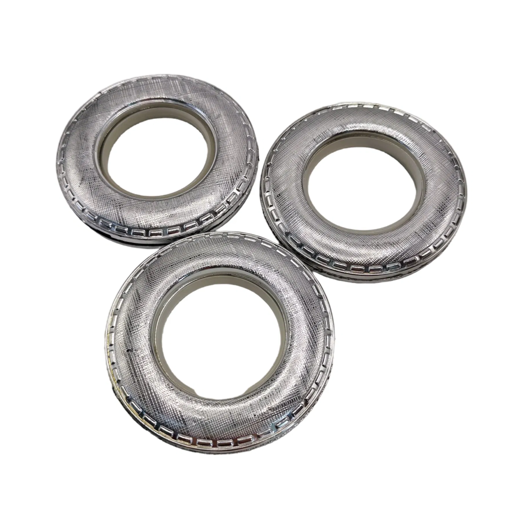 Roman Curtain Eyelet Rings Strong Plastic Hanger for Drapes