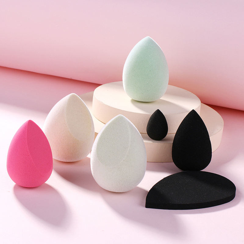 Puff Sponge Mixed Color Cosmetic Puff Latex Free Makeup Sponge