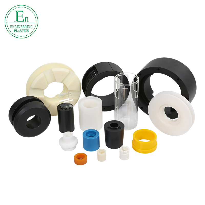 Black Customized Moulding Injection Plastic Nylon Bushing