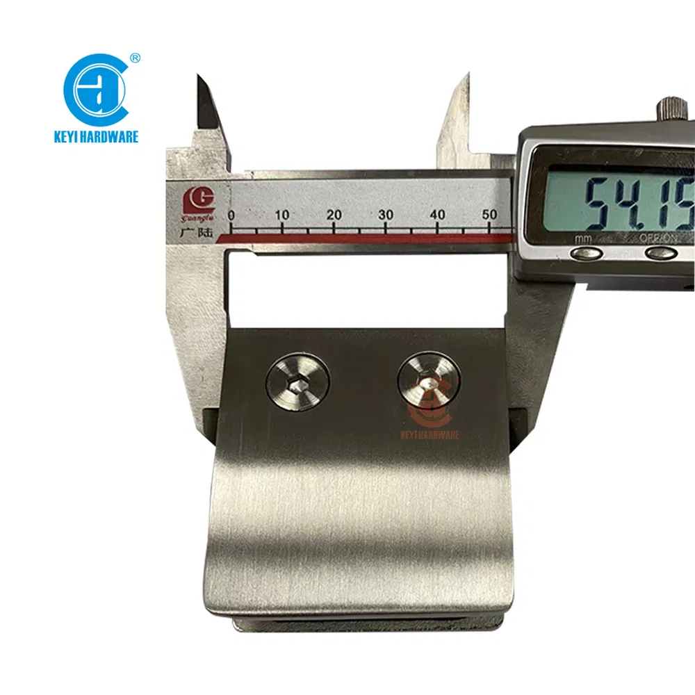 Stainless Steel Glass Clamp Railing Square Clip