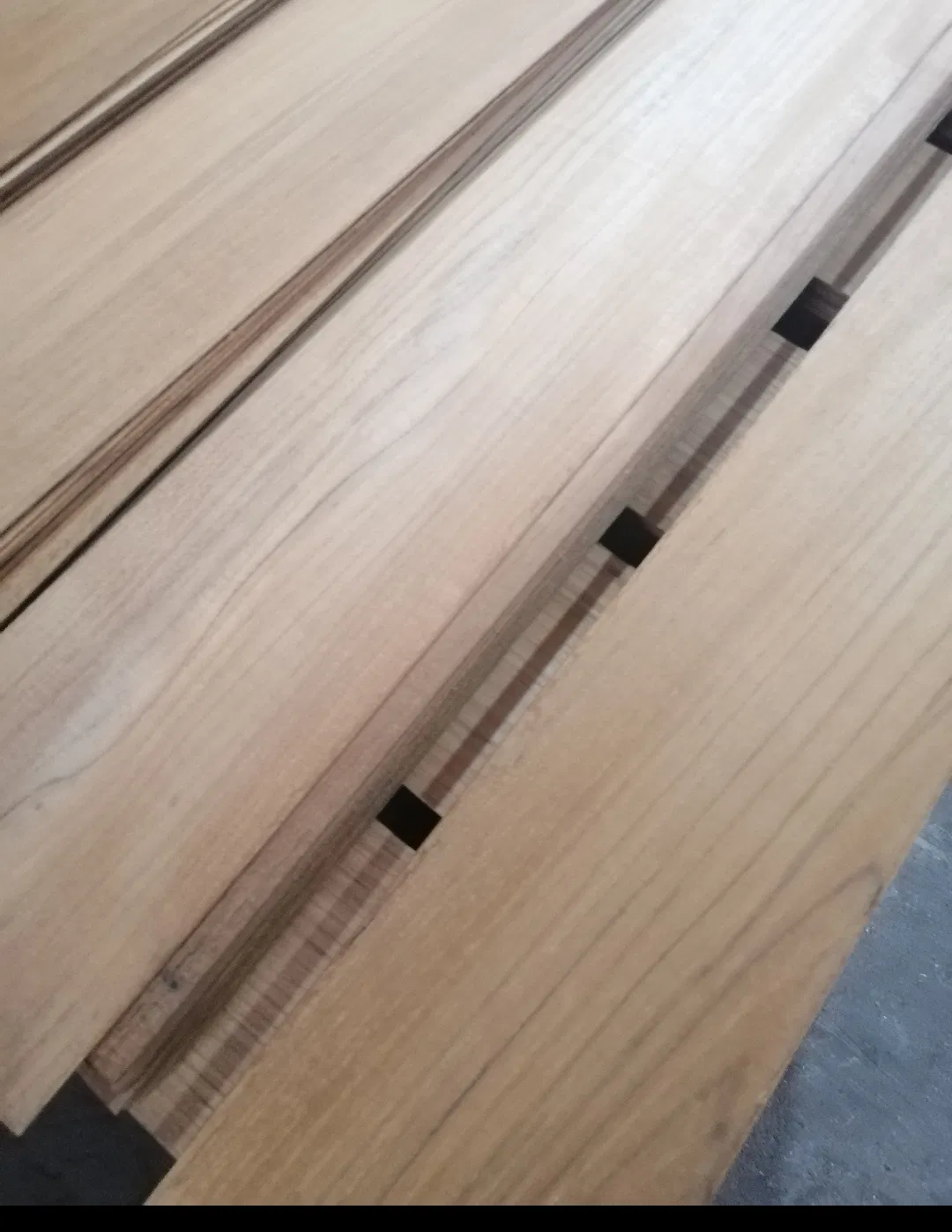 3.0mm Teakwood Burmese Lamella Veneer