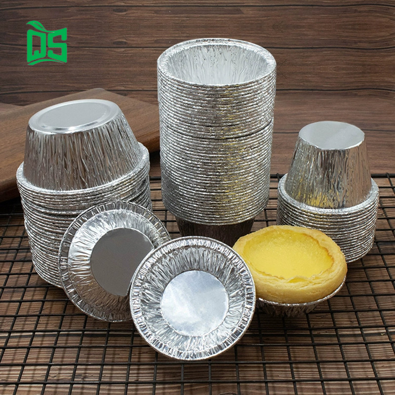 Disposable Aluminum Foil Tart/Pie Pan Bakery Mini Pie Aluminum Foil Baking Cup