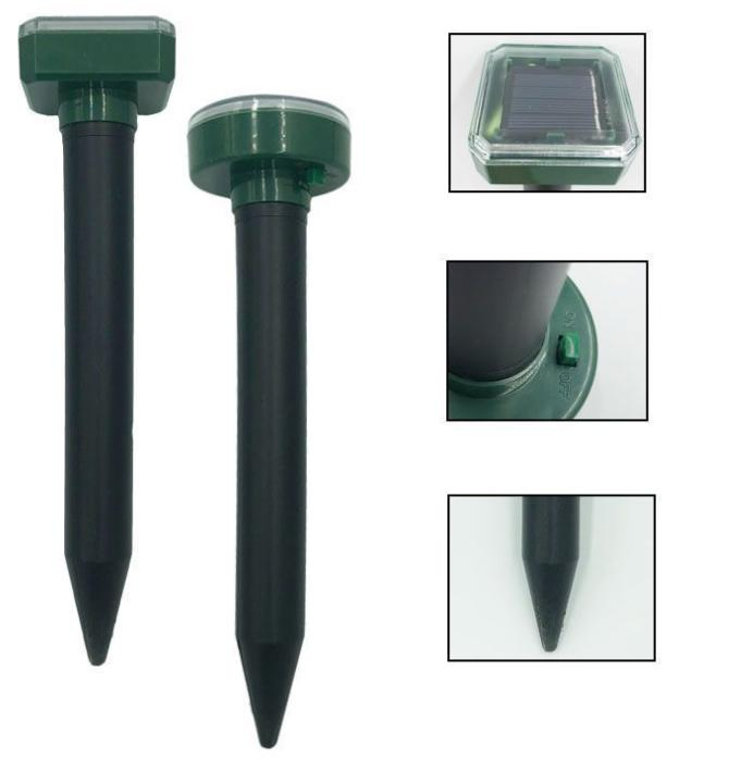 Solar Bird Control Ultrasonic Sounds Repellent Dog Cat Mouse Pest Repeller