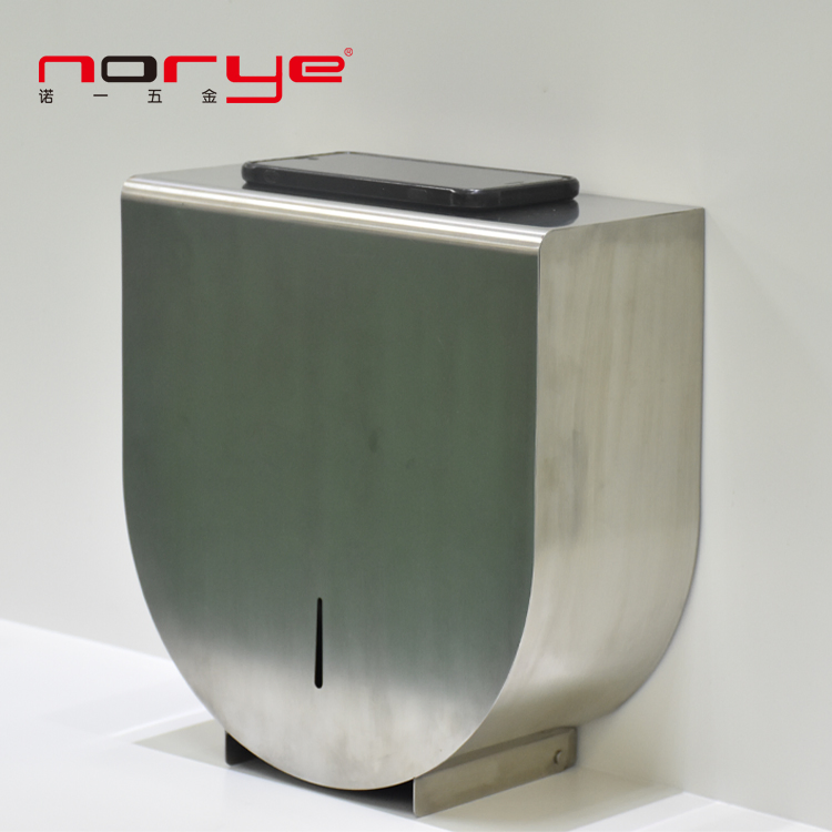 Commercial Laser Logo Toilet Paper Holder Bathroom Dispenser Toilet Towel Shelf