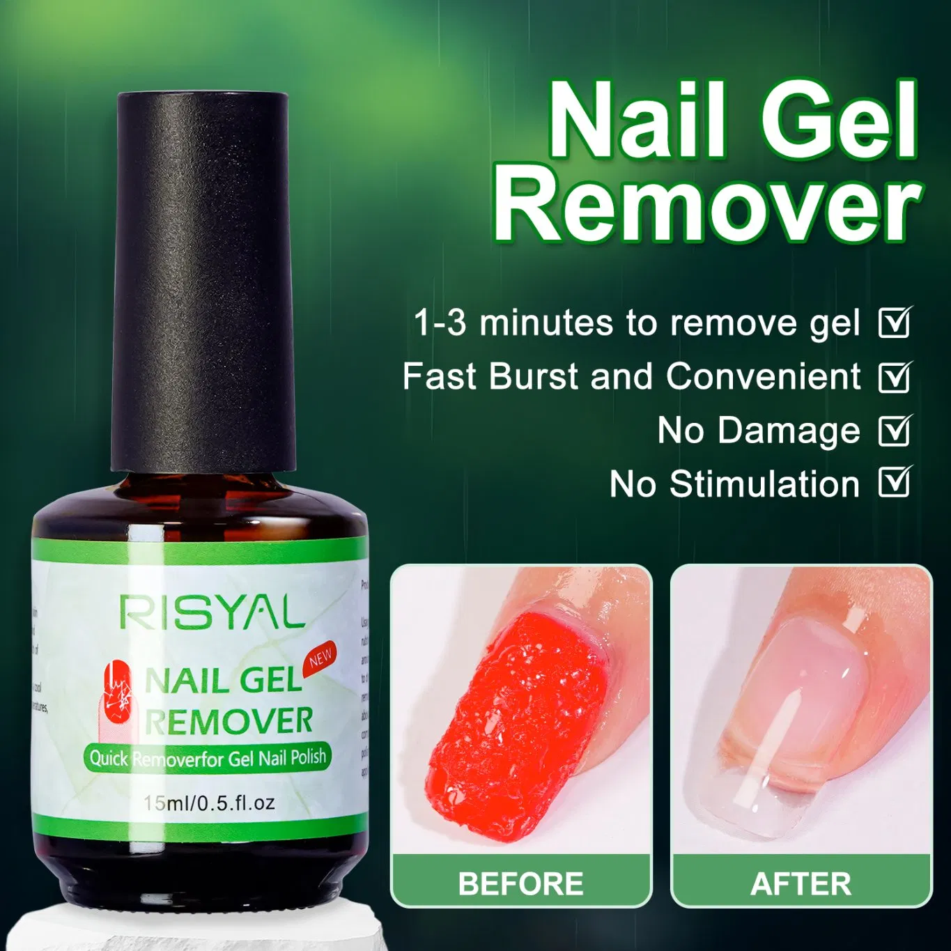 Creative Marble Gel Polish 12 Unique Colors for Custom Nail Patterns