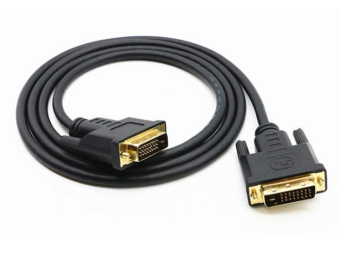 Single Link DVI Cable 18+5 Male to DVI 18+5 Male