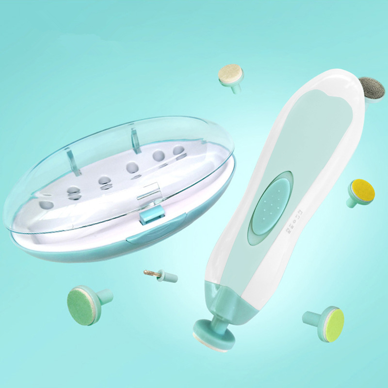 Ultimate Personal Nail Care Manicure Set with Light Portable Electric Nail Trimmer for Baby and Adults