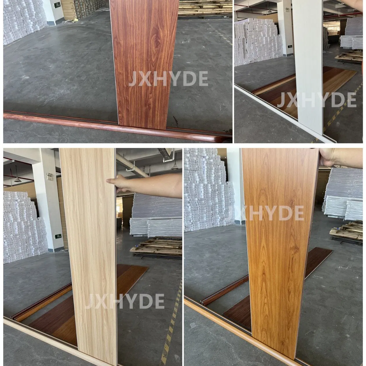 Customization Color and Size DIY Installation Room Divider Partition Panel PVC Cladding