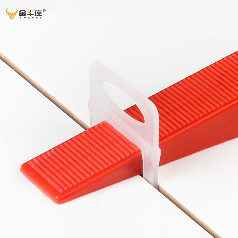 Tile Accessories Tile Leveling System 1mm/1.5mm/2mm/2.5mm/3mm 100PCS Clips+100PCS Wedges Plastic Tile Spacers Tiling Tools