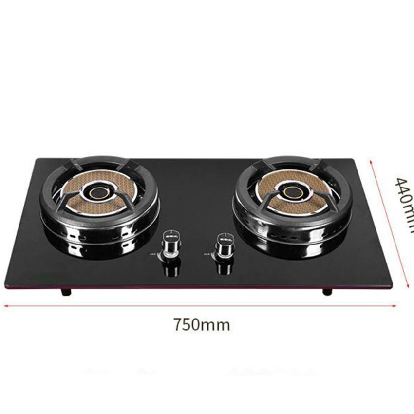 Hot Sales Natural Gas Double-Eye Home Kitchen Infrared Cooker