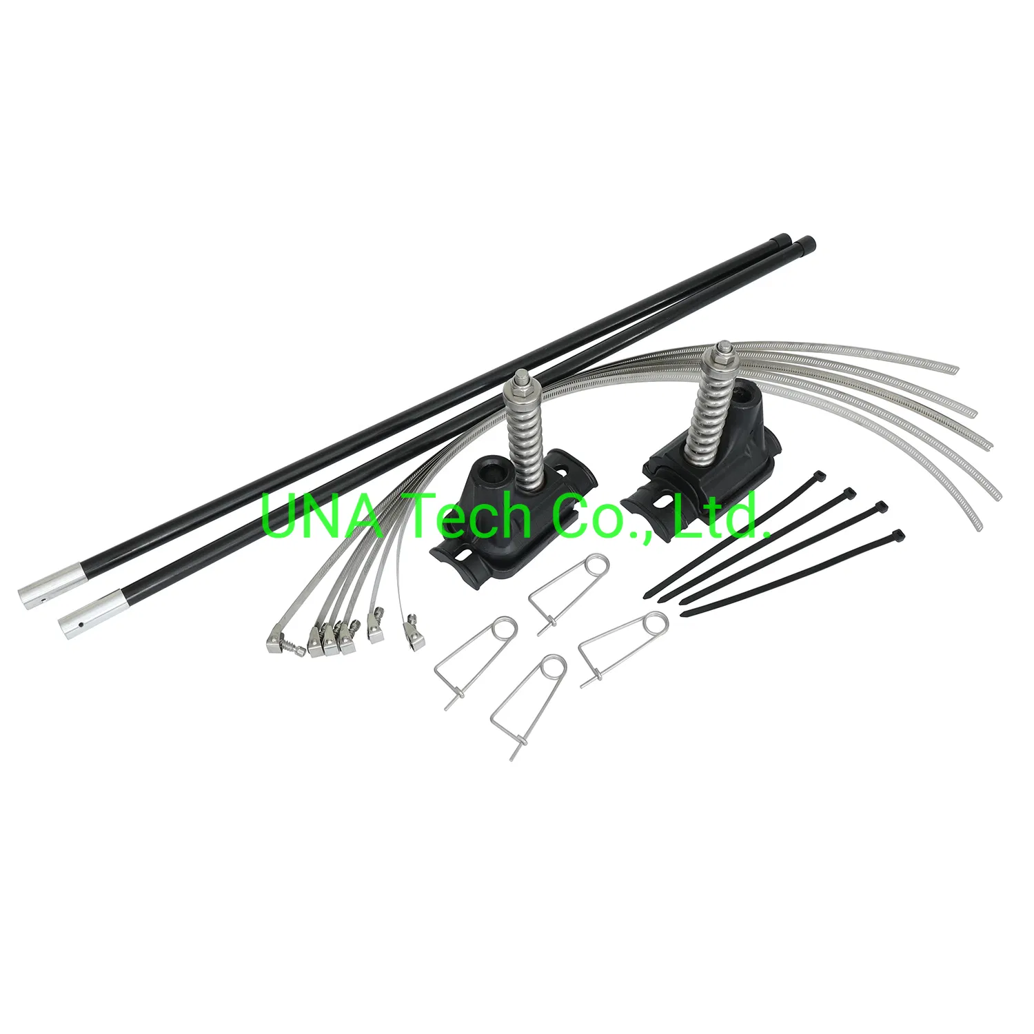 Metal Street Pole Advertising Printing Banner Holder Flex Saver Image System