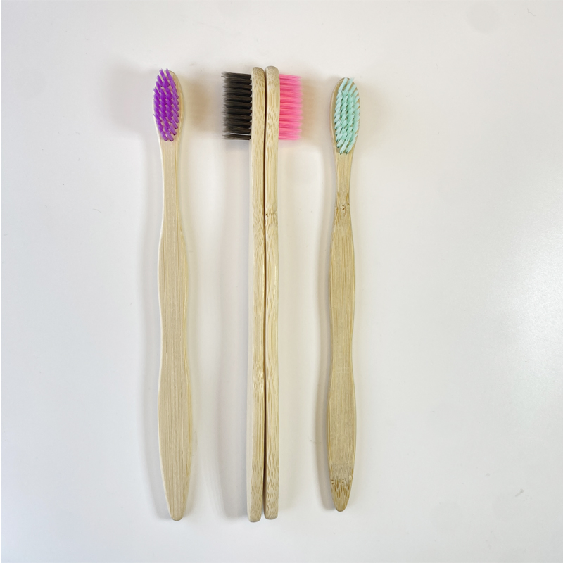 DIY Handle Paper Bag Box Comb Set Kit Travel Hotel Bamboo Toothbrush