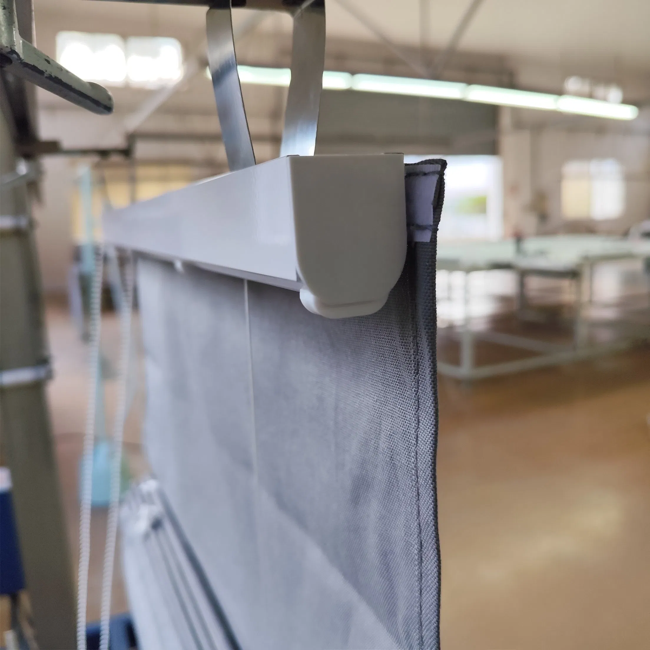 Vikson Best Look Breathable Linen Fabric Curtains Blackout Roman Shades Blinds