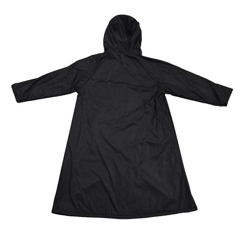 Outdoor Fashion PU Popular Raincoat Jacket