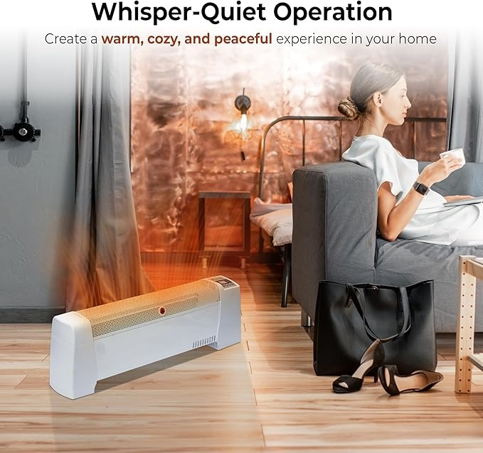 1500W Baseboard Space Heater with Overheat Protection Convector Heater (CH-507)