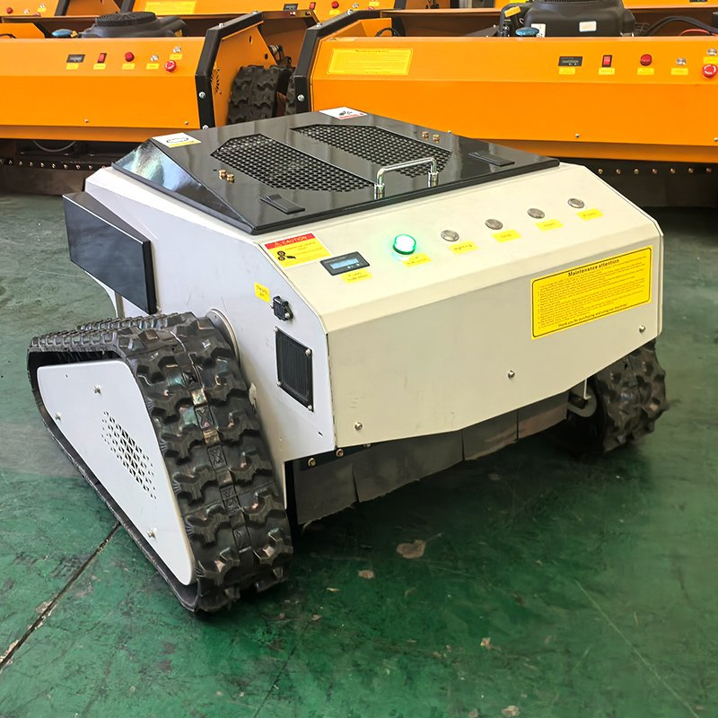 Мини-робот газонокосилка с дистанционным управлением