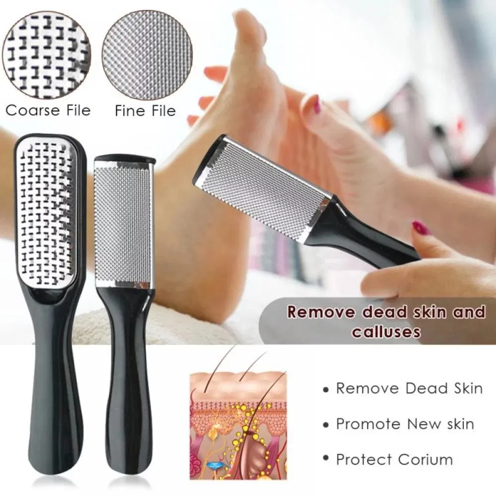 Professional Pedicure Tools Set 20 in 1 Stainless Steel Foot Care Kit Foot Rasp Dead Skin Remover Pedicure Kit Men Women Salon Home Best Gift