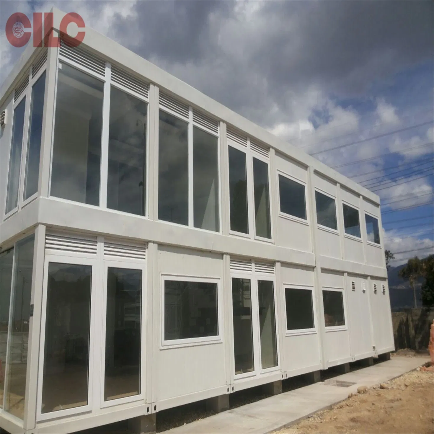 Mineral Wool or EPS Panel Flat Pack Prefabricated Building Shipping Container Homes / Prefab Homes Modular Homes Prefabricated House Homes