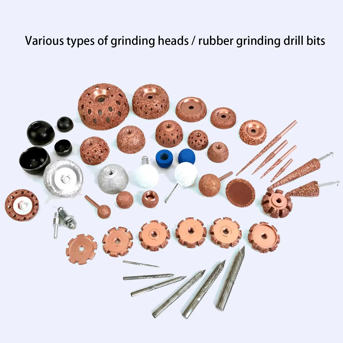 Набор шлифовальных головок из вольфрамовой стали