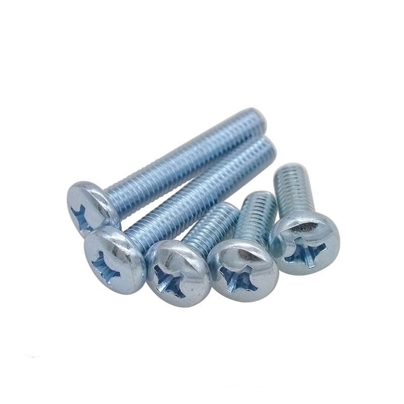 0-80 2-56 5-40 Steel Zinc Plated Pan Head Phillips Screw