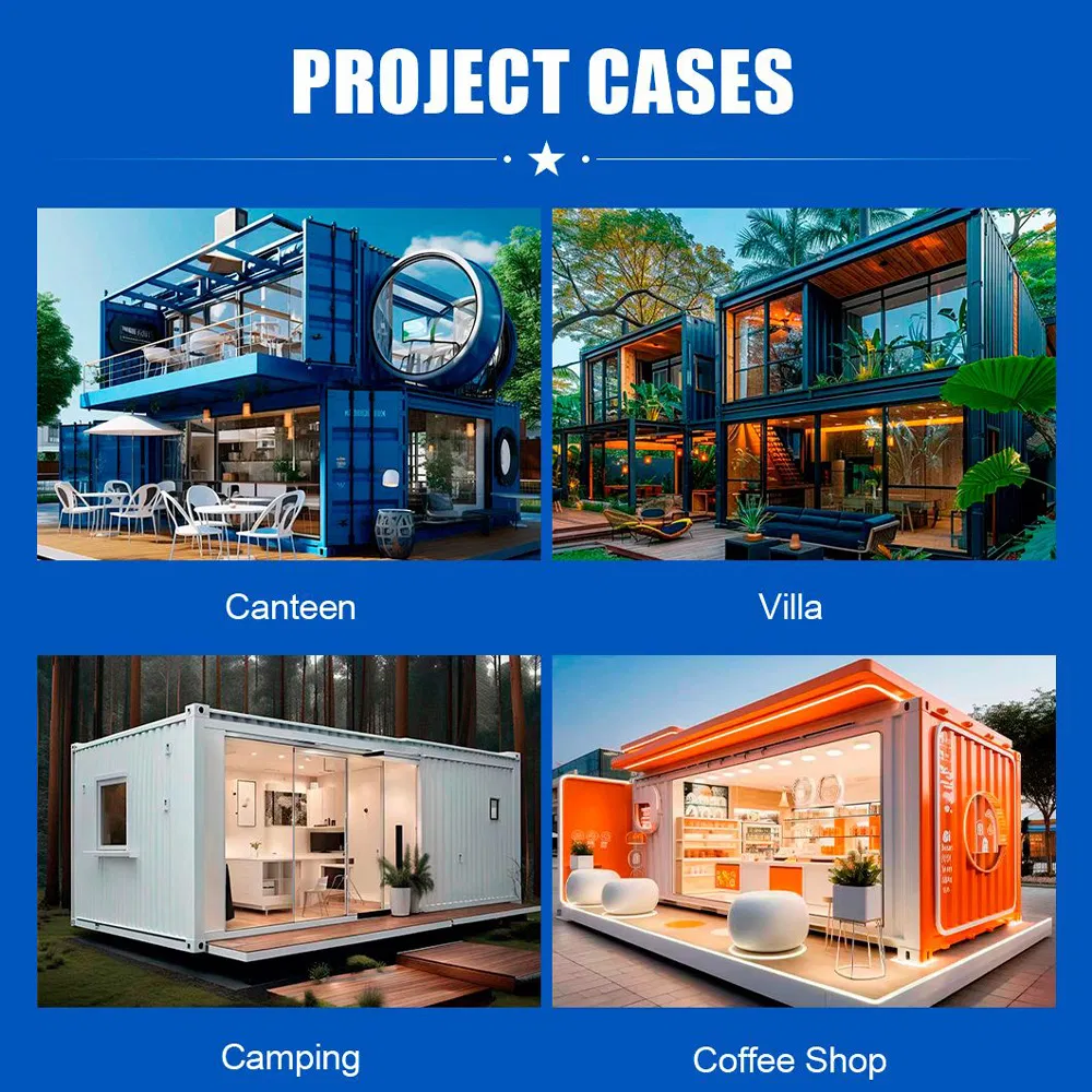 Low Price Prefab Modular Dormitory Portable Office Shop Prefabricate Detachable Container House