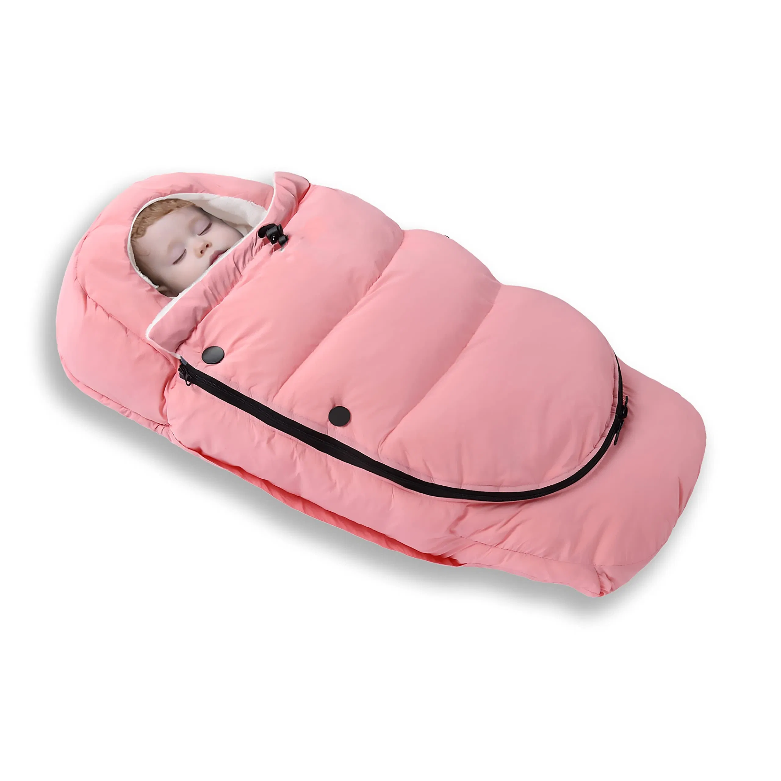 Advanced Thickened Warm Stroller Blanket Toddler Removable Newborn Baby Sleeping Bunting Bag