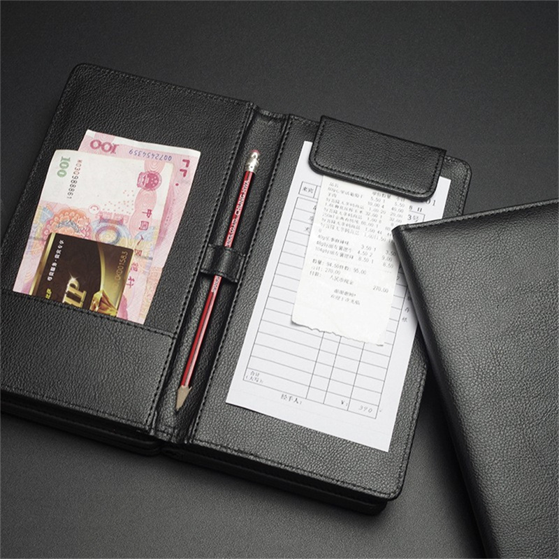 Restaurant Magnetic Bill Folder Check Guest Card Bill Receipt Holder
