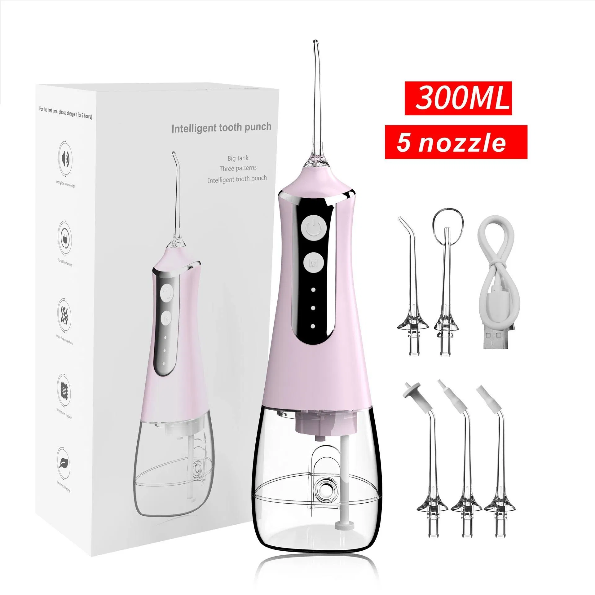 Wireless Dental Portable Oral Irrigator Tooth Cleaning Water Flosser