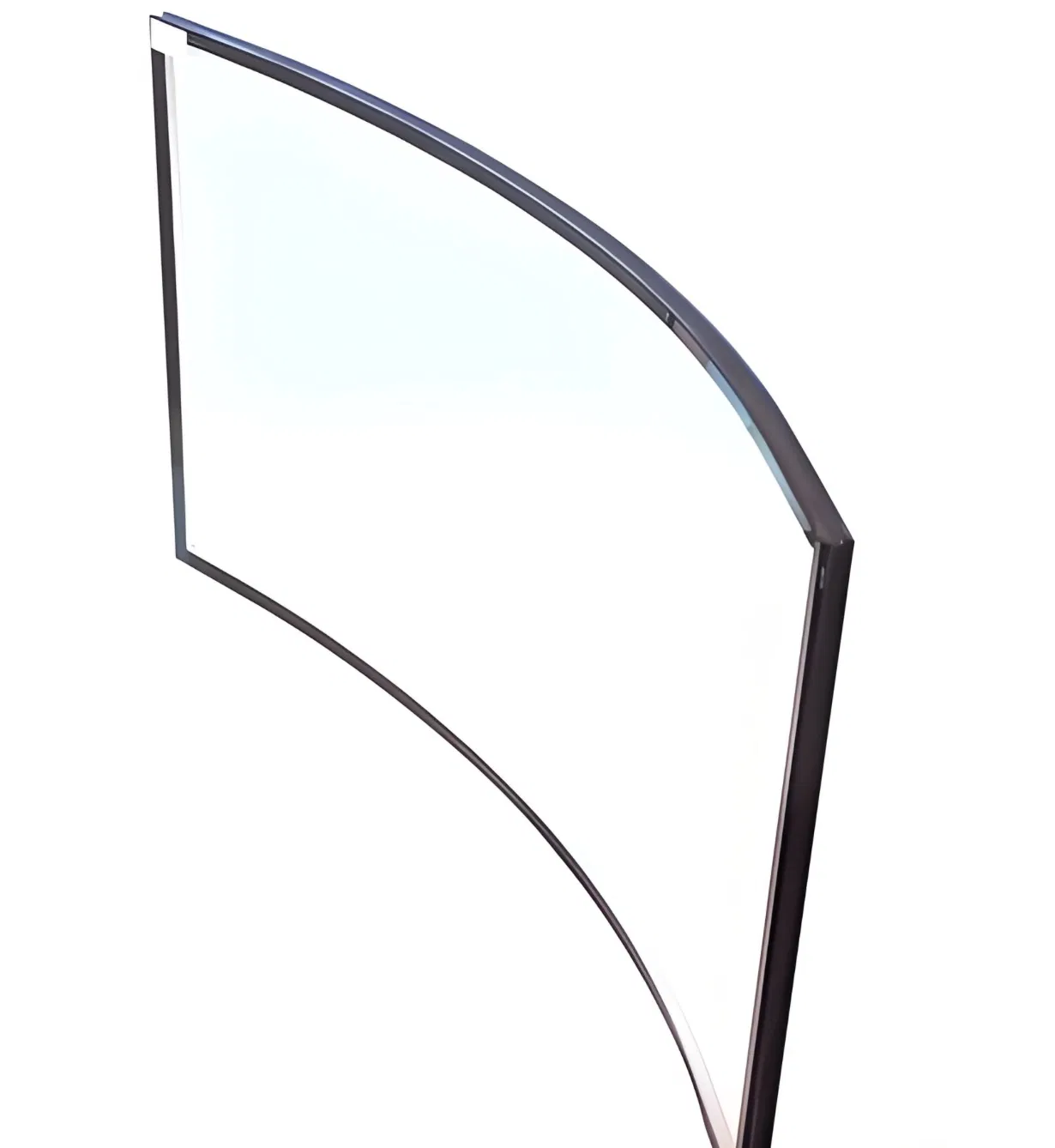 Elegant Safety Glass with Curved Design for Green Construction