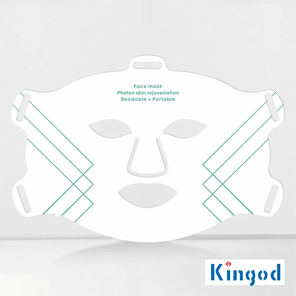 Red Light Therapy Facial Mask LED Light Skin Care Beauty Mask Device for Home Use