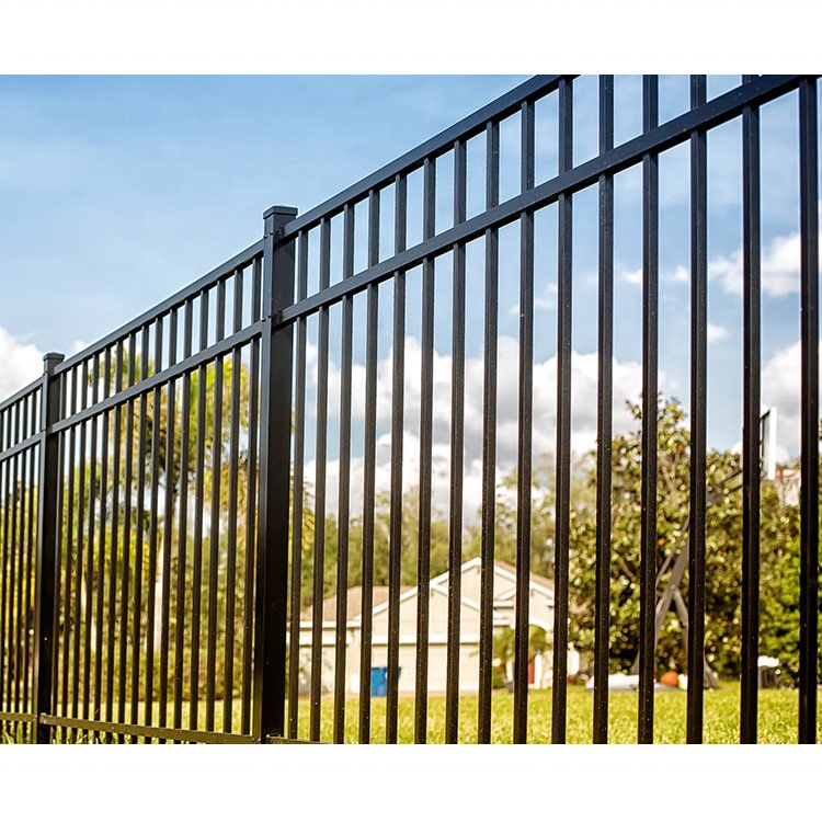 Residential Backyard Garden Aluminum Fence Balcony Privacy Aluminum Fences