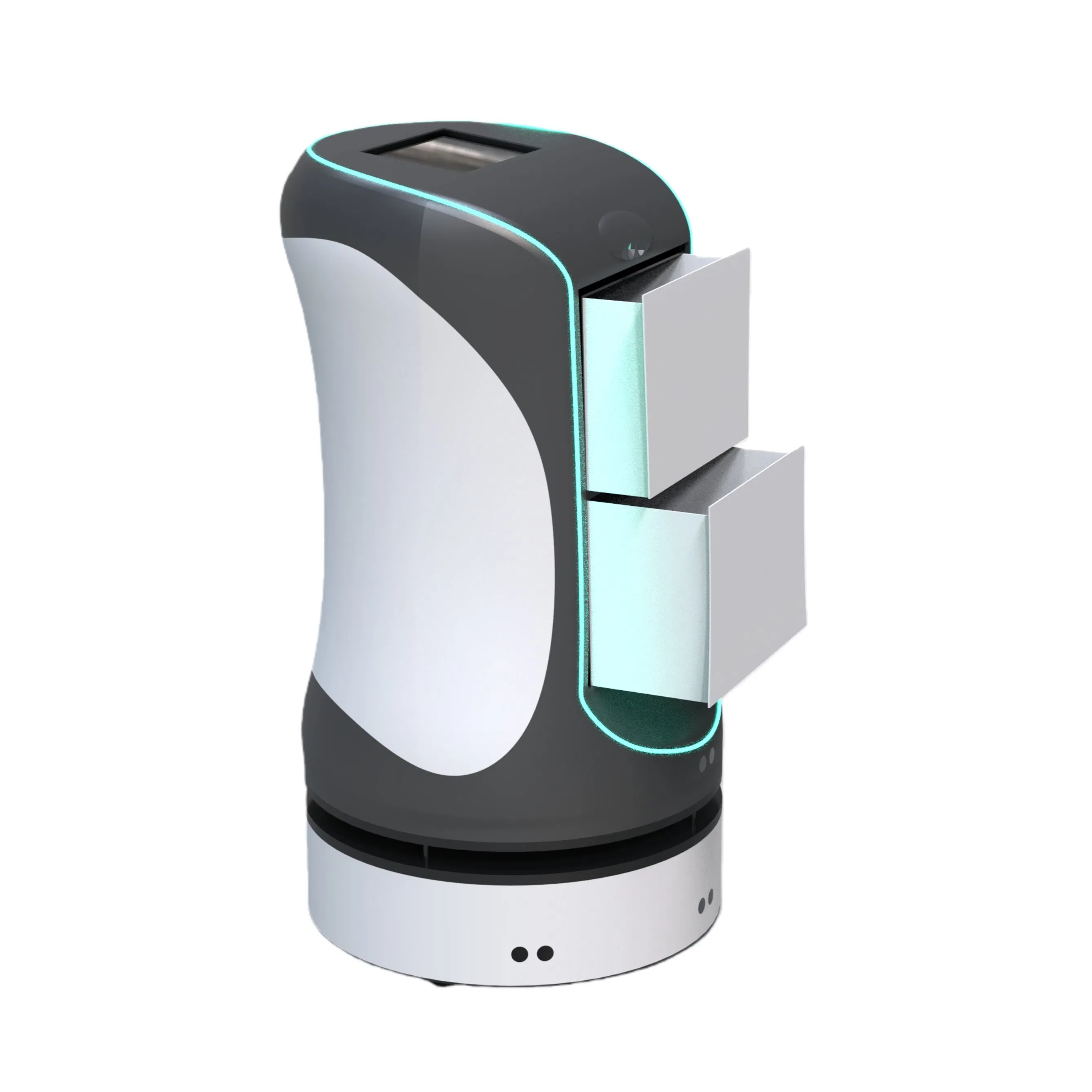Efficient Contactless Delivery for Restaurants and Hotels - Tete Delivery Robot