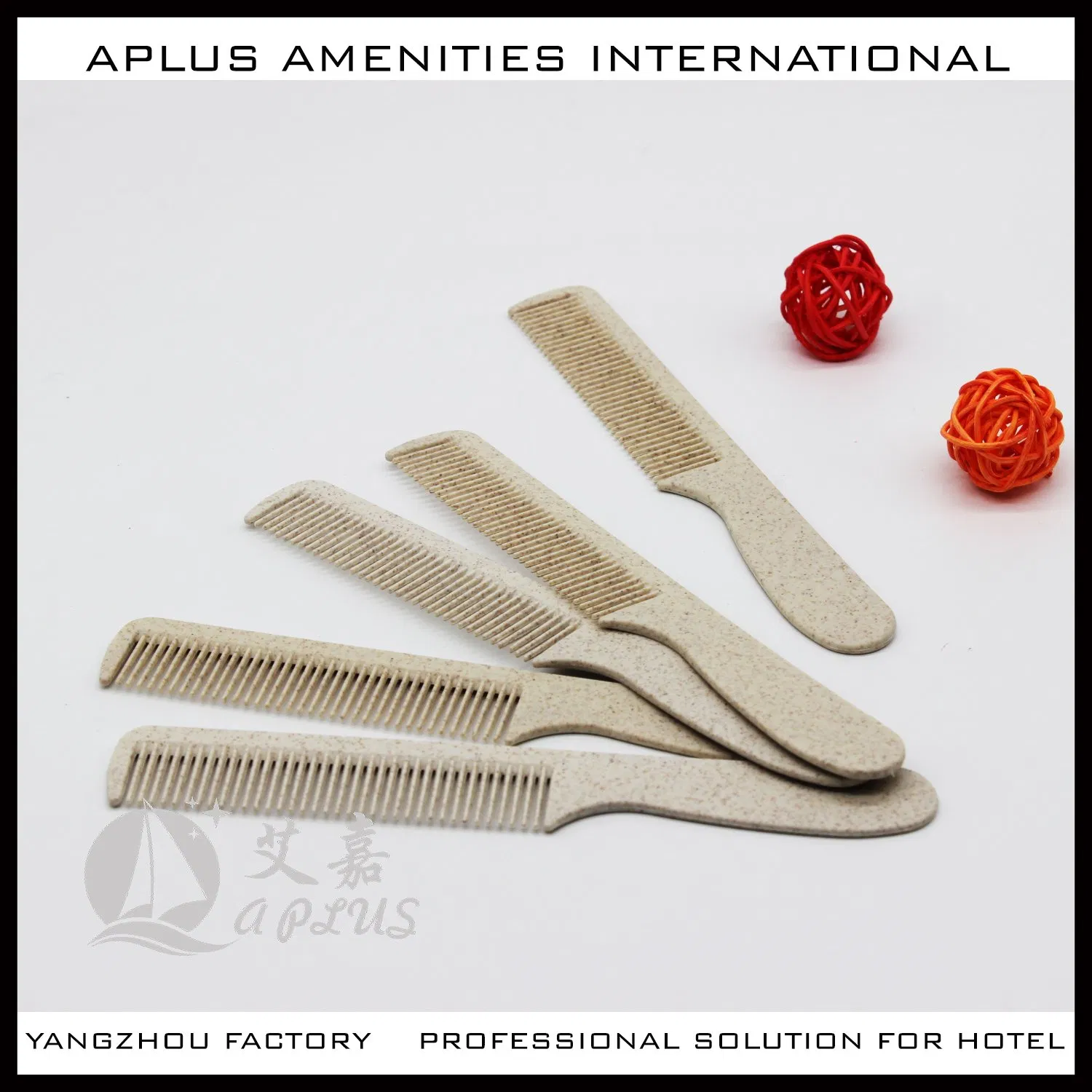 Hotel Wholesale Disposable Plastic Hair Combs 07