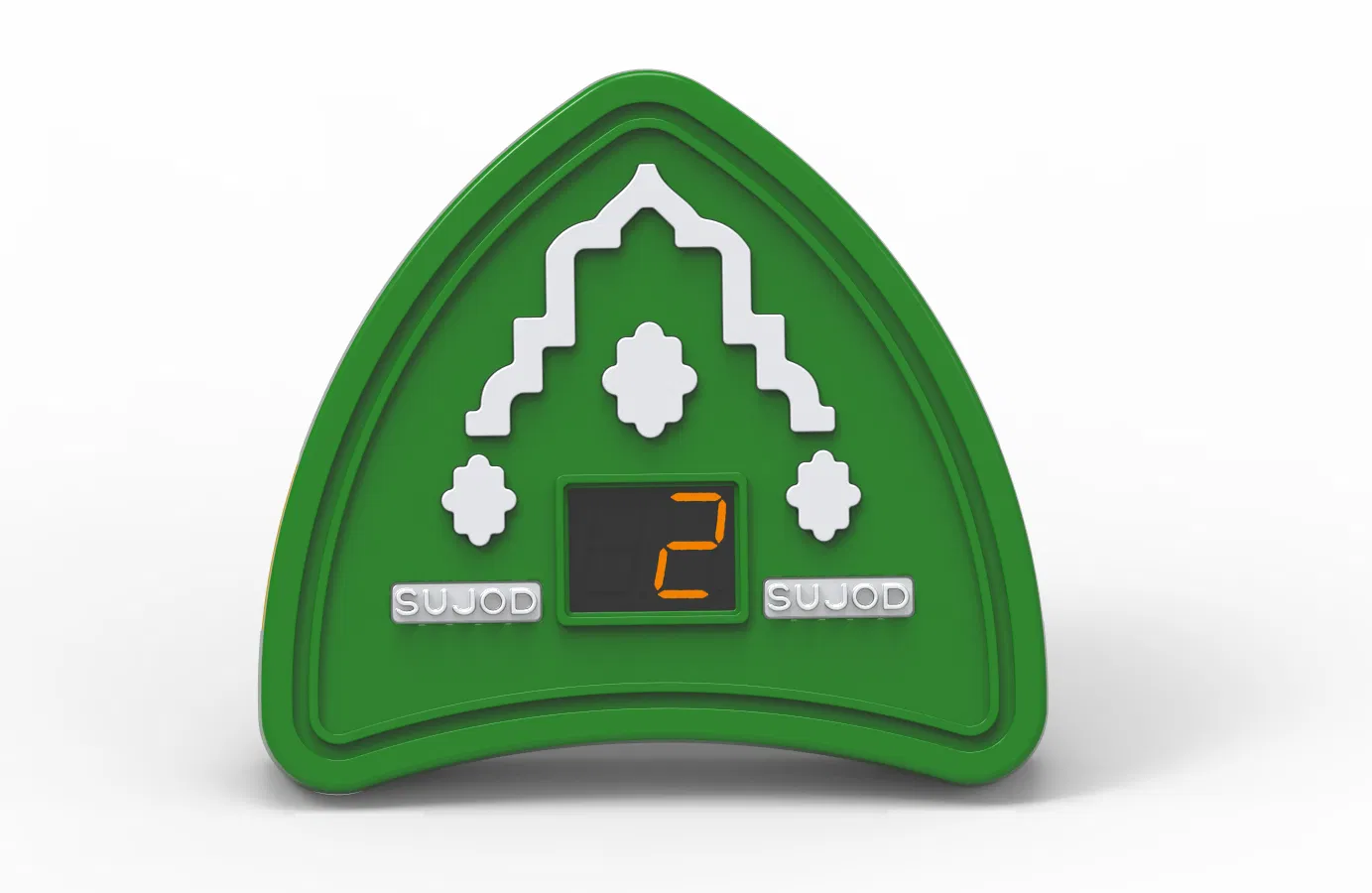Xy920 Muslim Portable ABS Prayer Assistant Counter Infrared Sensing Electronic Smart Sujood Rakat Counter with Flashing Light