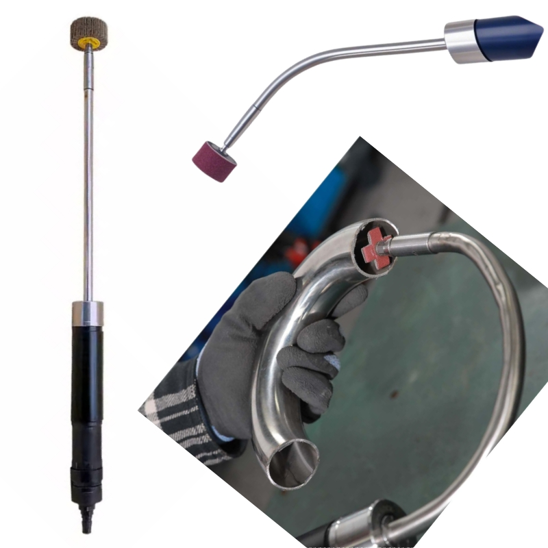 Пневматическая шлифовальная машина с гибким валом