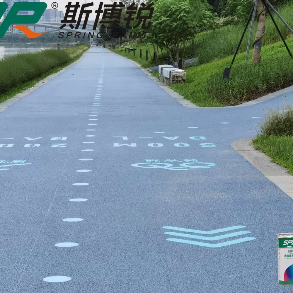 Vibrant Non-Fade Asphalt Pavement Color-Changing Floor for Stadiums